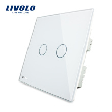 Commutateur tactile VL-C302C-61 VL-C302C-61 de Livolo Home Automation 12V / 24V à courant continu